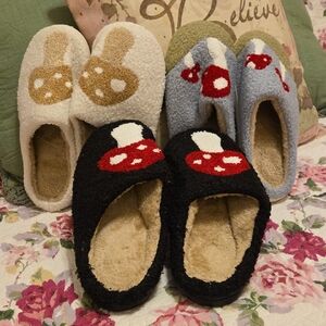 Cozy Mushroom Slippers